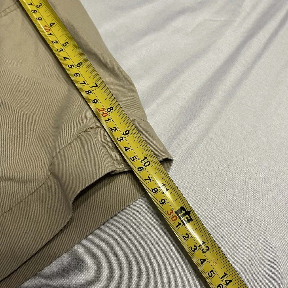 Polo Ralph Lauren Shorts Men 38 Beige Cargo Pockets Cotton Twill Fabric Hike 9